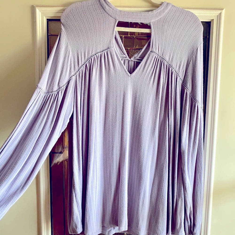 Jessica Simpson incredibly soft blouse with bow!